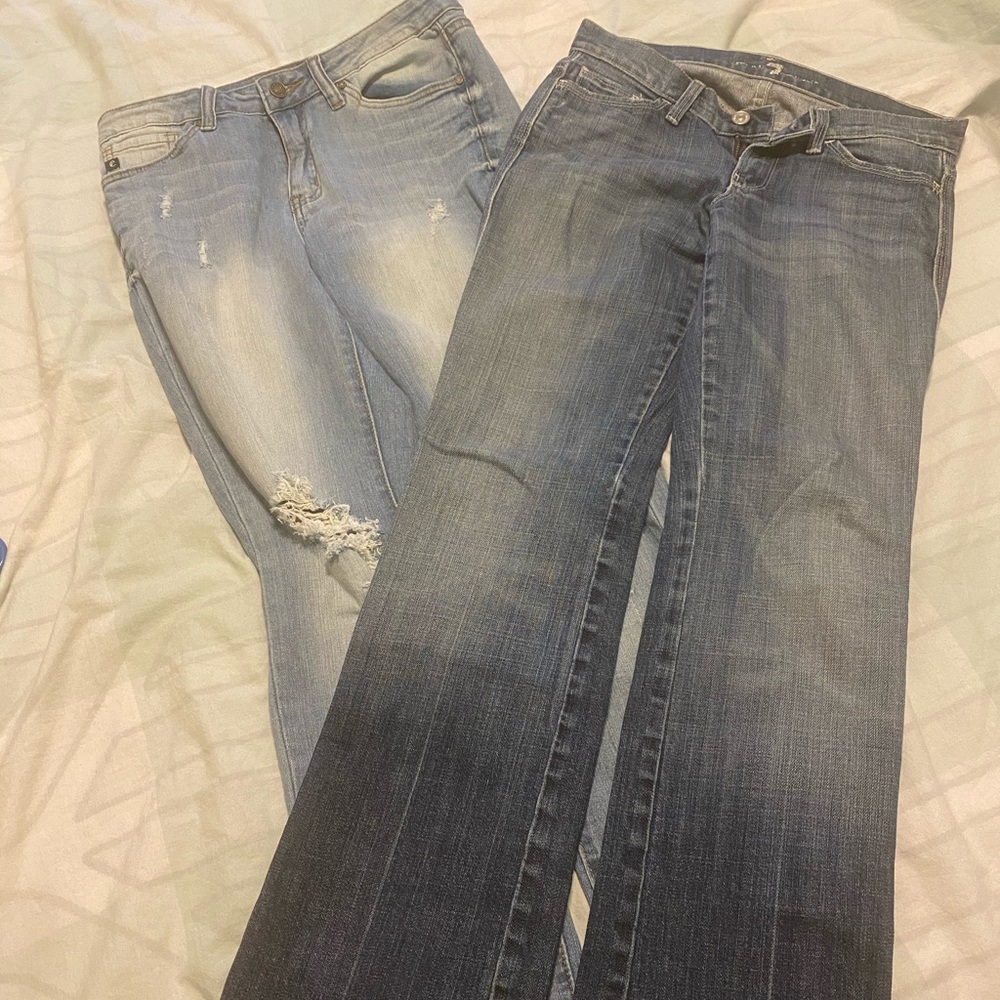 2 pairs of jeans!